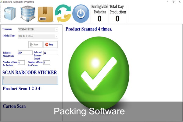 Packing List Software